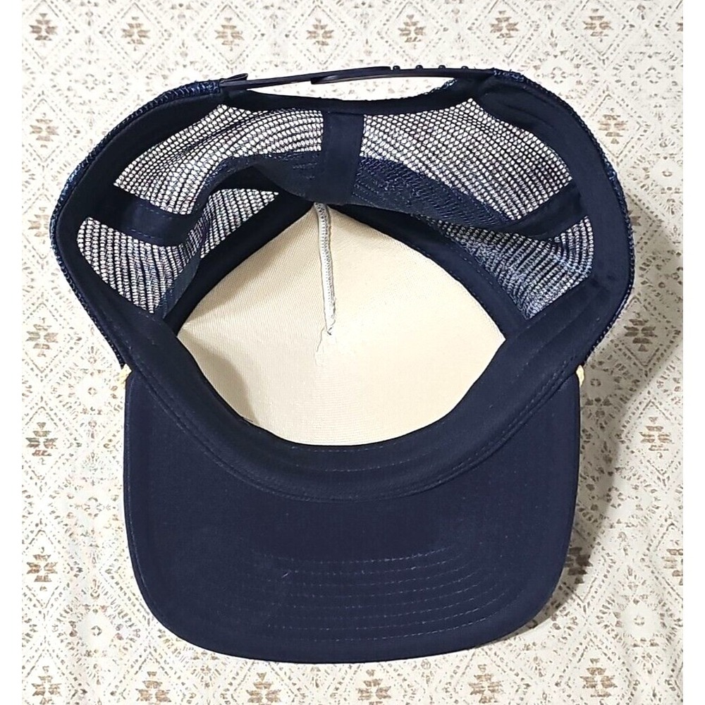 PATAGONIA WAVE WORN INTERSTATE CAP NAVY/YELLOW BLUE - Picture 5 of 6